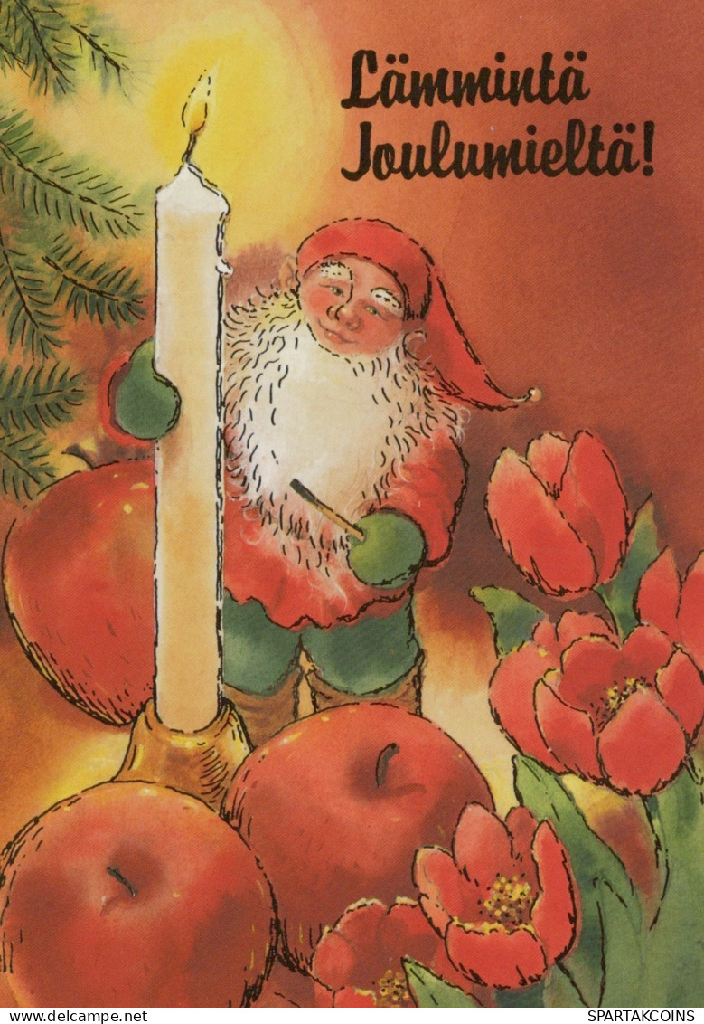 SANTA CLAUS CHRISTMAS Holidays Vintage Postcard CPSM #PAK548.GB - Kerstman