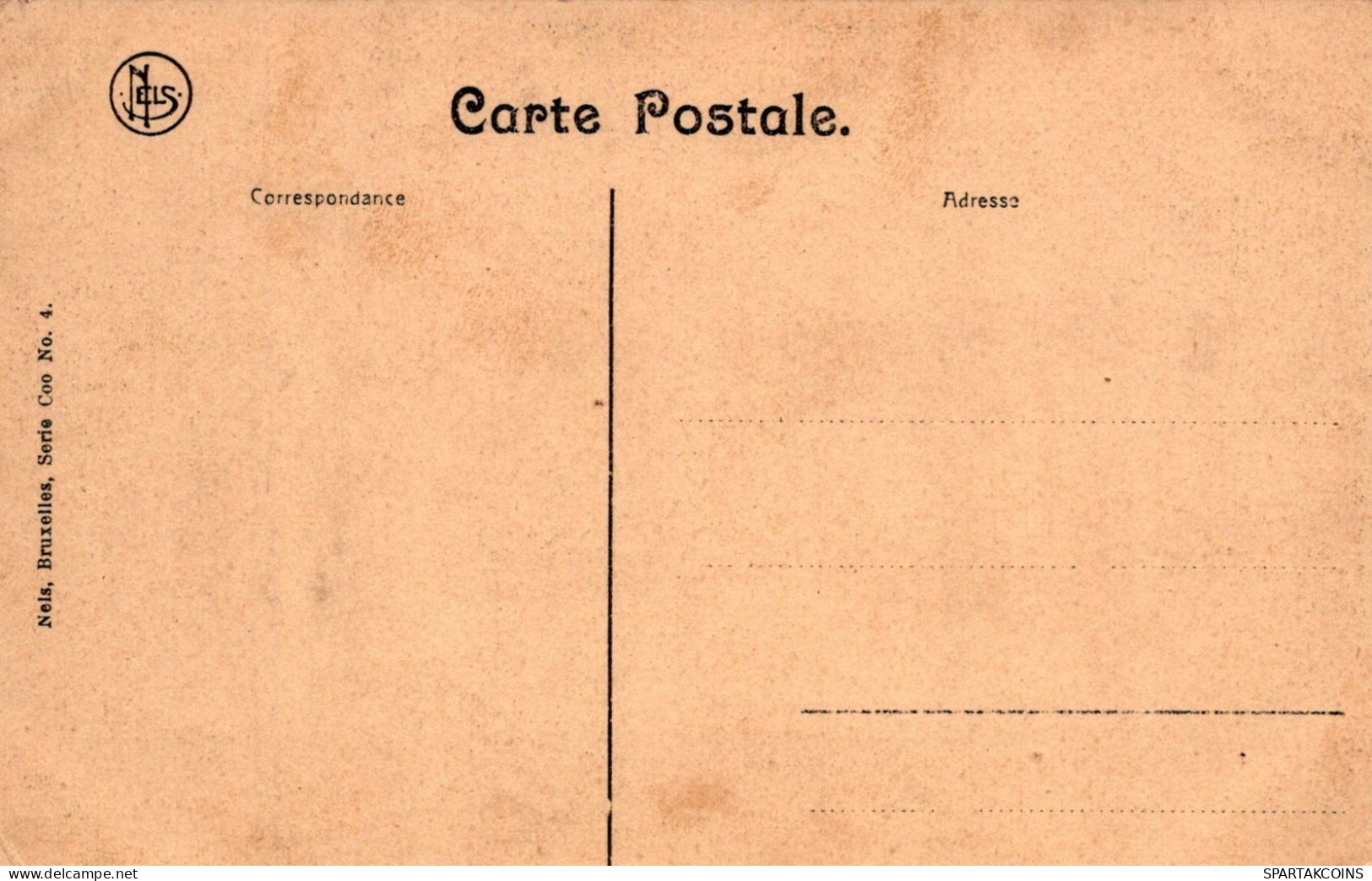 BELGIO COO WATERFALL Provincia Di Liegi Cartolina CPA Unposted #PAD128.IT - Stavelot
