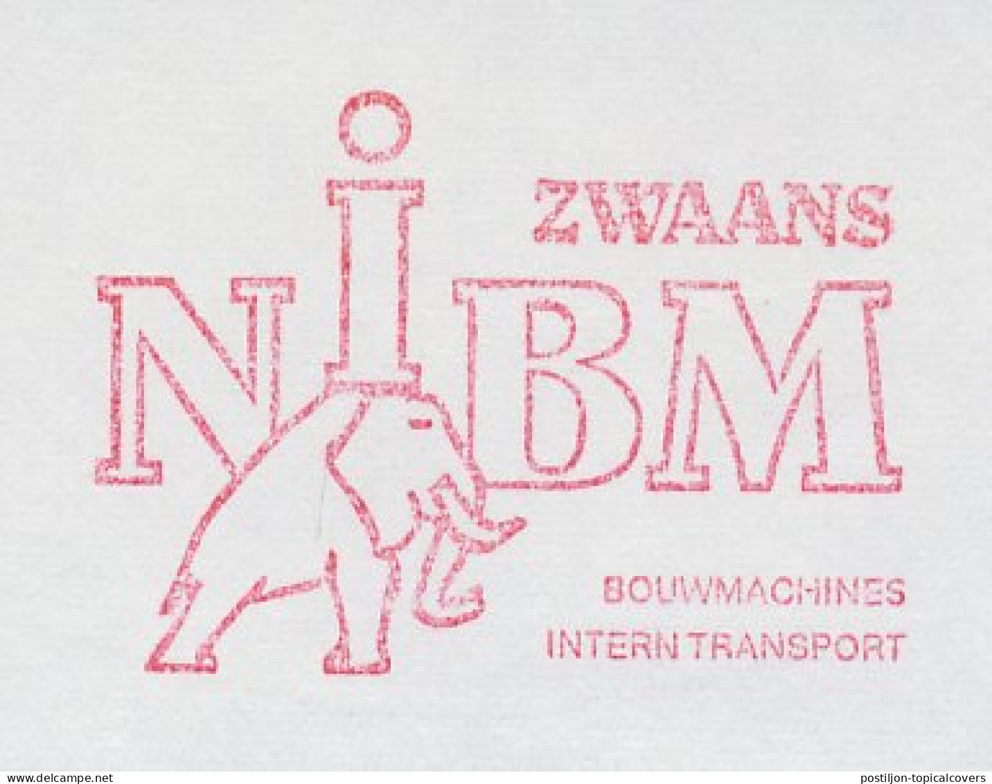 Meter Cut Netherlands 1983 Elephant - Sonstige & Ohne Zuordnung