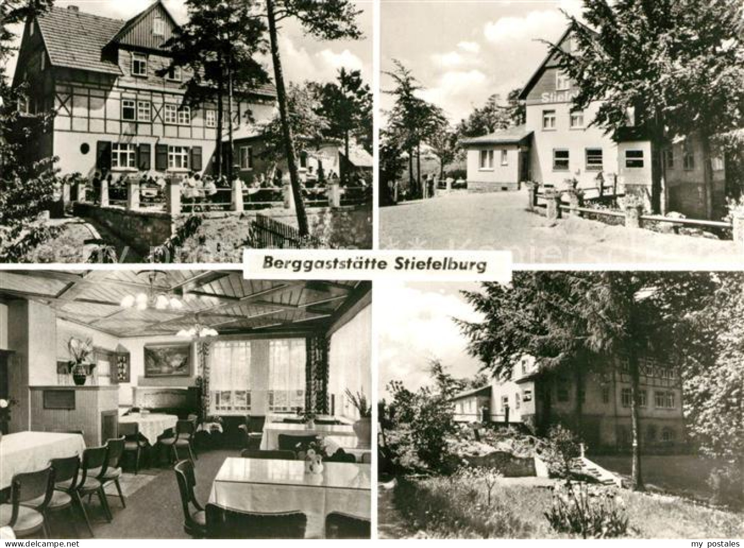 73100514 Weimar Thueringen Berggaststaette Stiefelburg Weimar Thueringen - Weimar