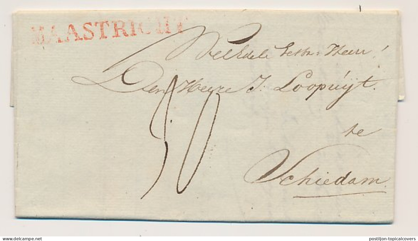 Maastricht - Schiedam 1827 - ...-1852 Prephilately