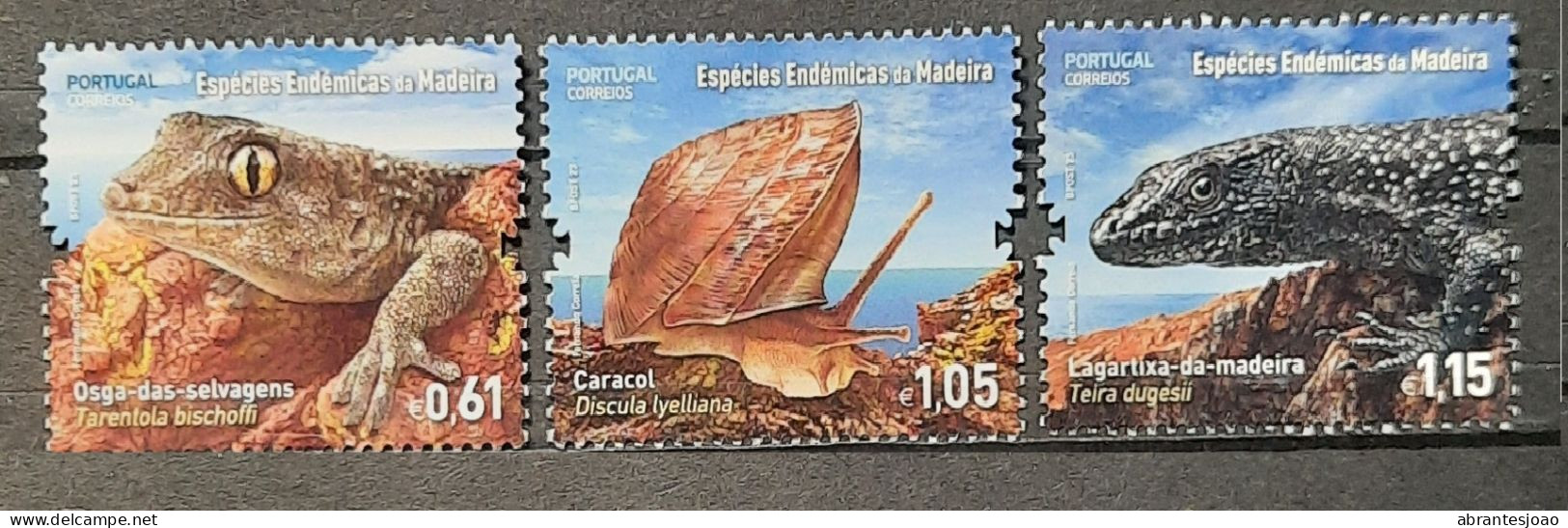 2023 - Portugal - MNH - Endemic Species In Madeira - 2 Stamps - Ongebruikt