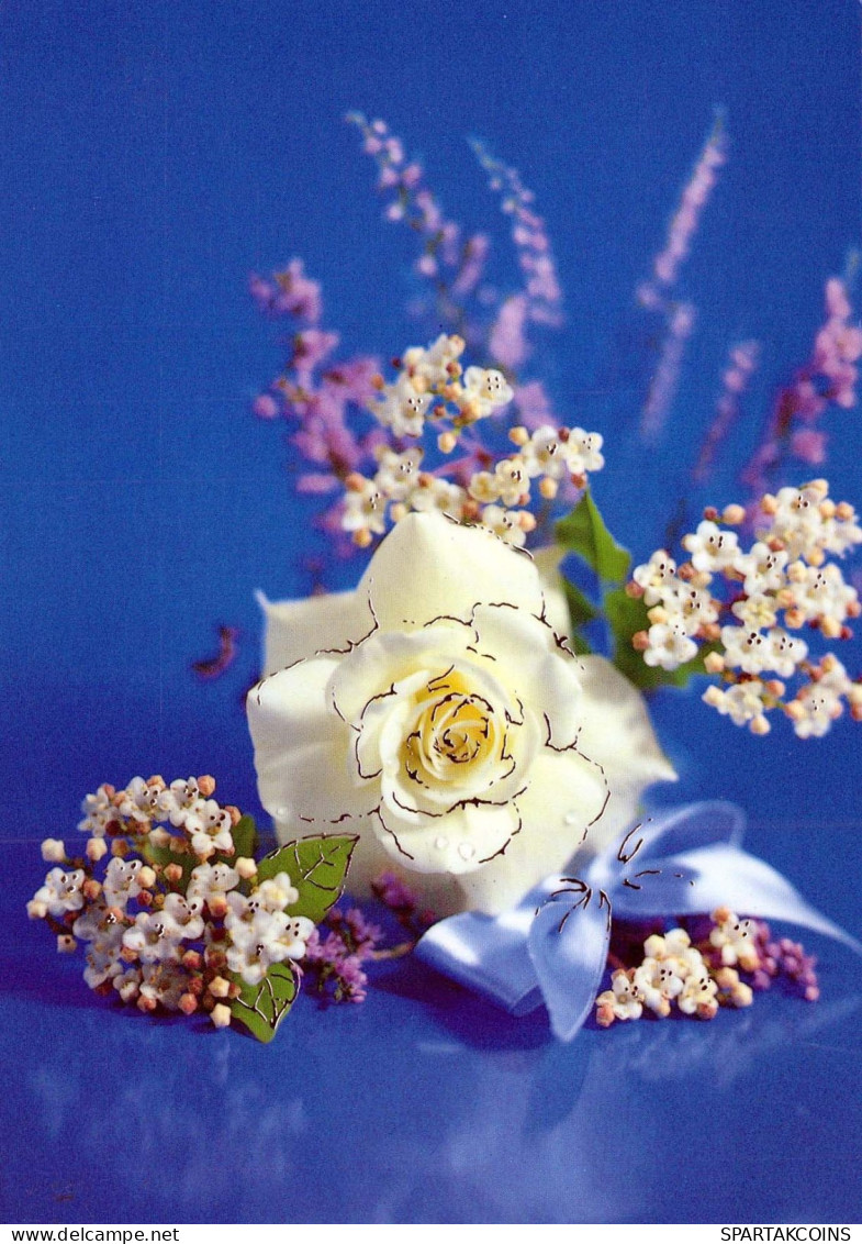 FIORI Vintage Cartolina CPSM #PAS197.IT - Flowers