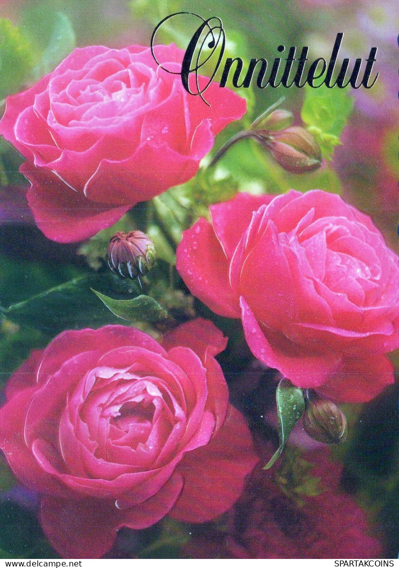 FIORI Vintage Cartolina CPSM #PAR956.IT - Flowers