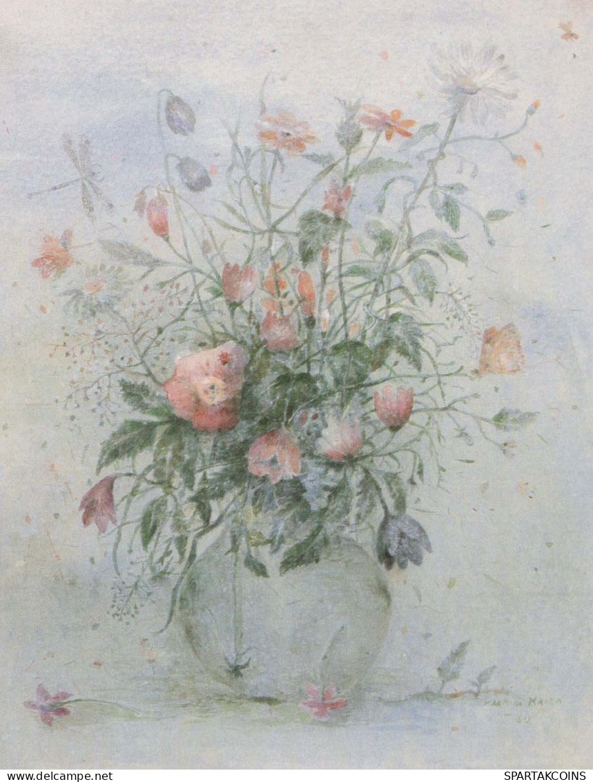 FIORI Vintage Cartolina CPSM #PAR596.IT - Flowers