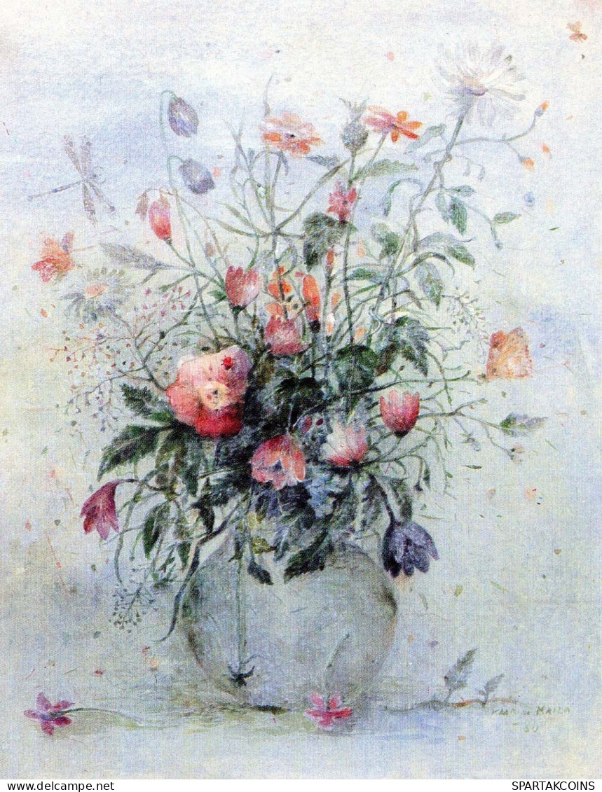 FIORI Vintage Cartolina CPSM #PAR596.IT - Flowers