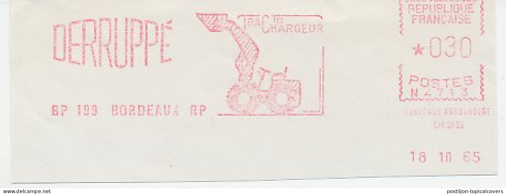 Meter Cut France 1965 Shovel - Other & Unclassified