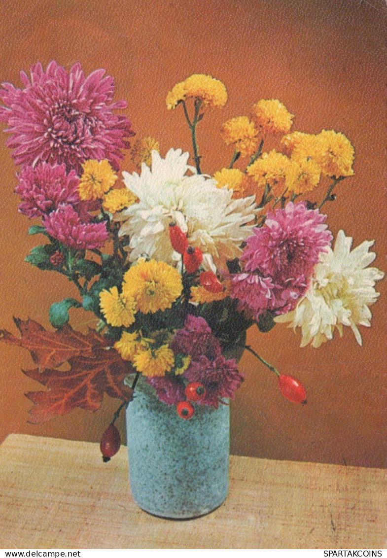 FIORI Vintage Cartolina CPSM #PAR175.IT - Flowers