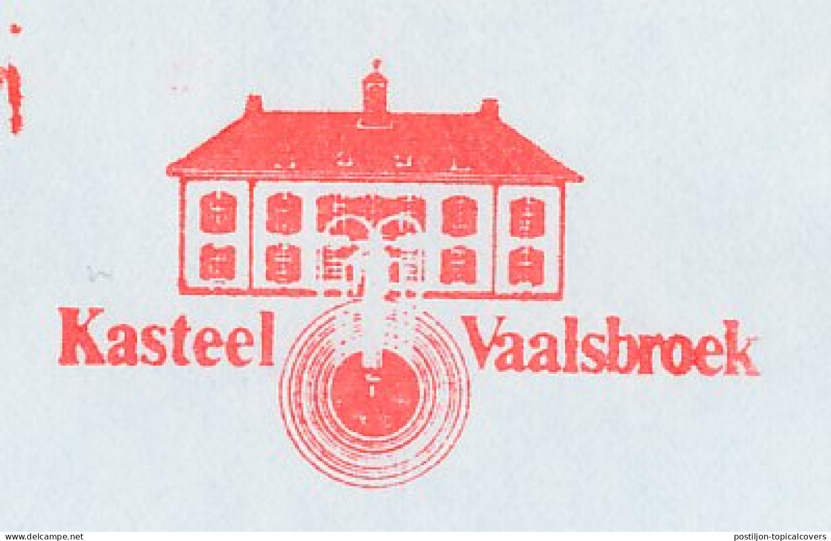 Meter Cover Netherlands 1992 Castle Vaalsbroek - Vaals - Châteaux