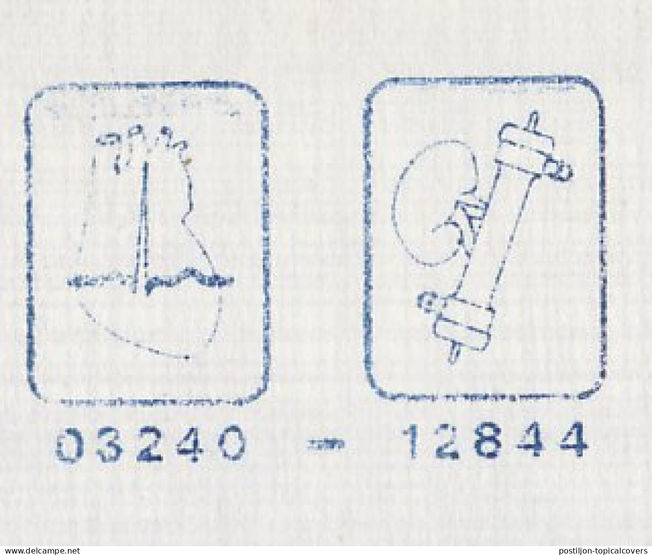 Meter Cover Netherlands 1985 Prosthesis - Almere - Other & Unclassified