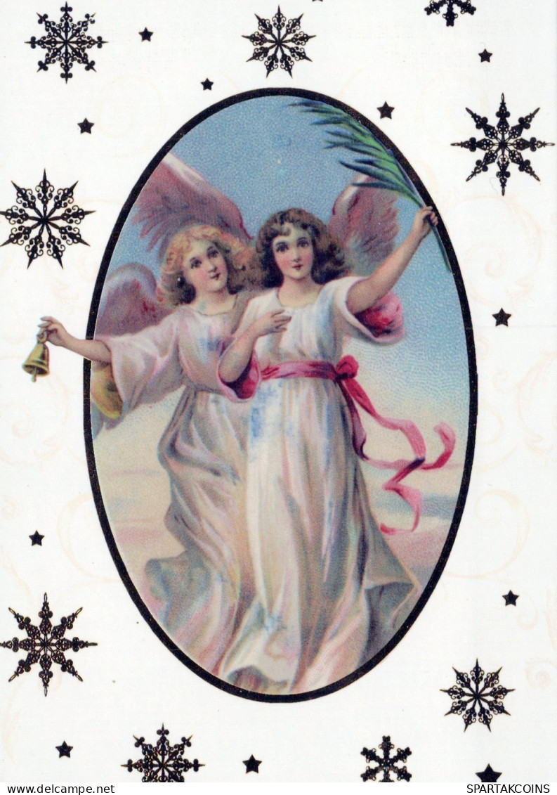 ANGELO Buon Anno Natale Vintage Cartolina CPSM #PAH992.IT - Angels