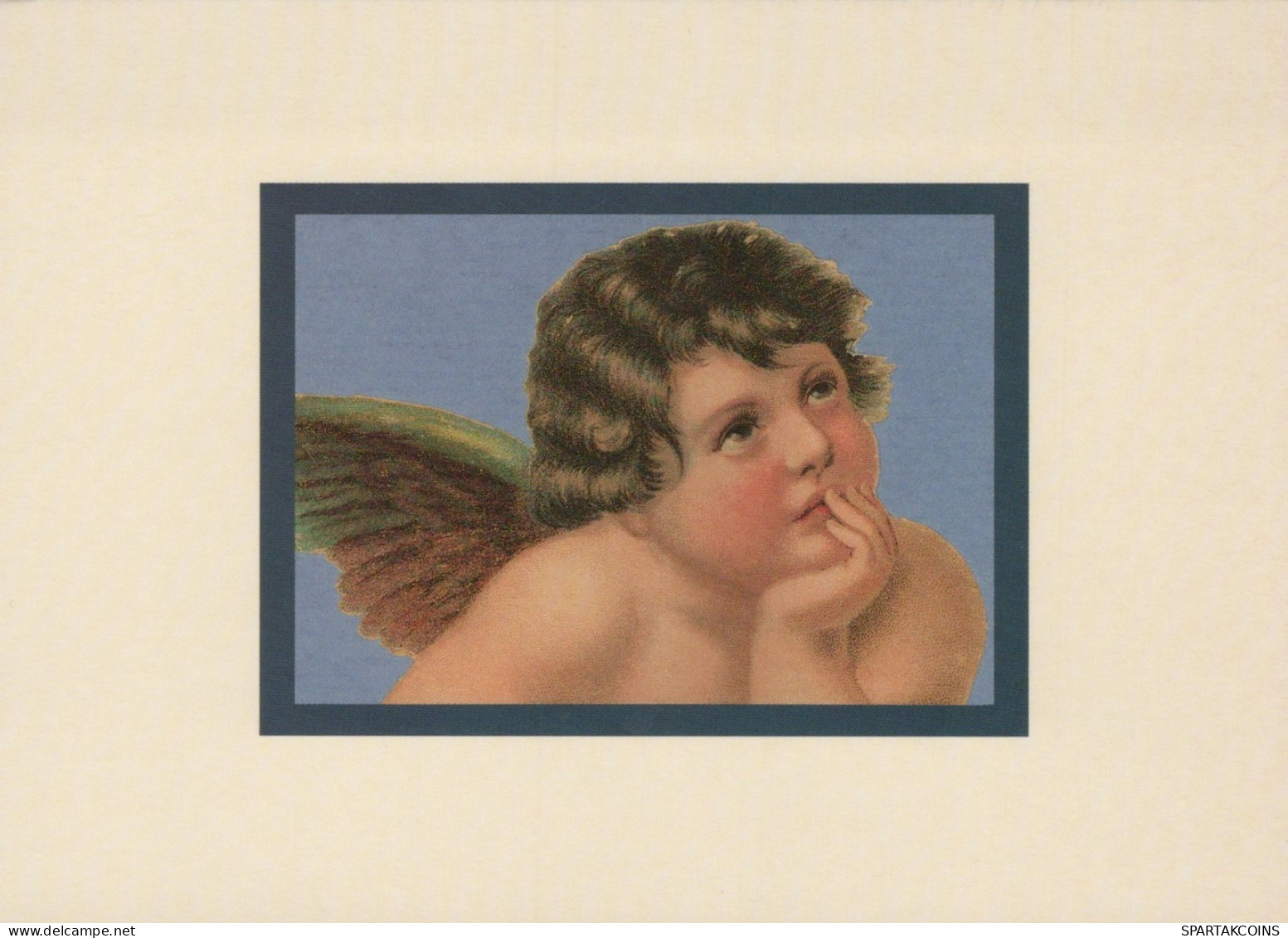 ANGELO Buon Anno Natale Vintage Cartolina CPSM #PAJ054.IT - Angels