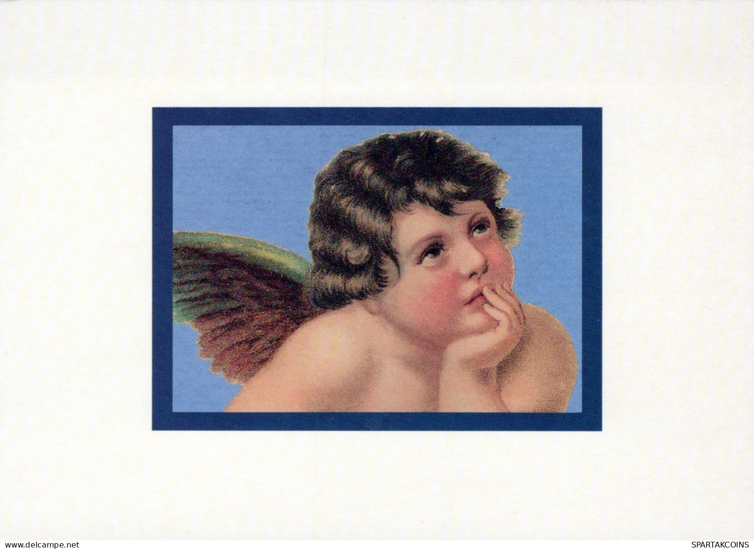 ANGELO Buon Anno Natale Vintage Cartolina CPSM #PAJ054.IT - Engel