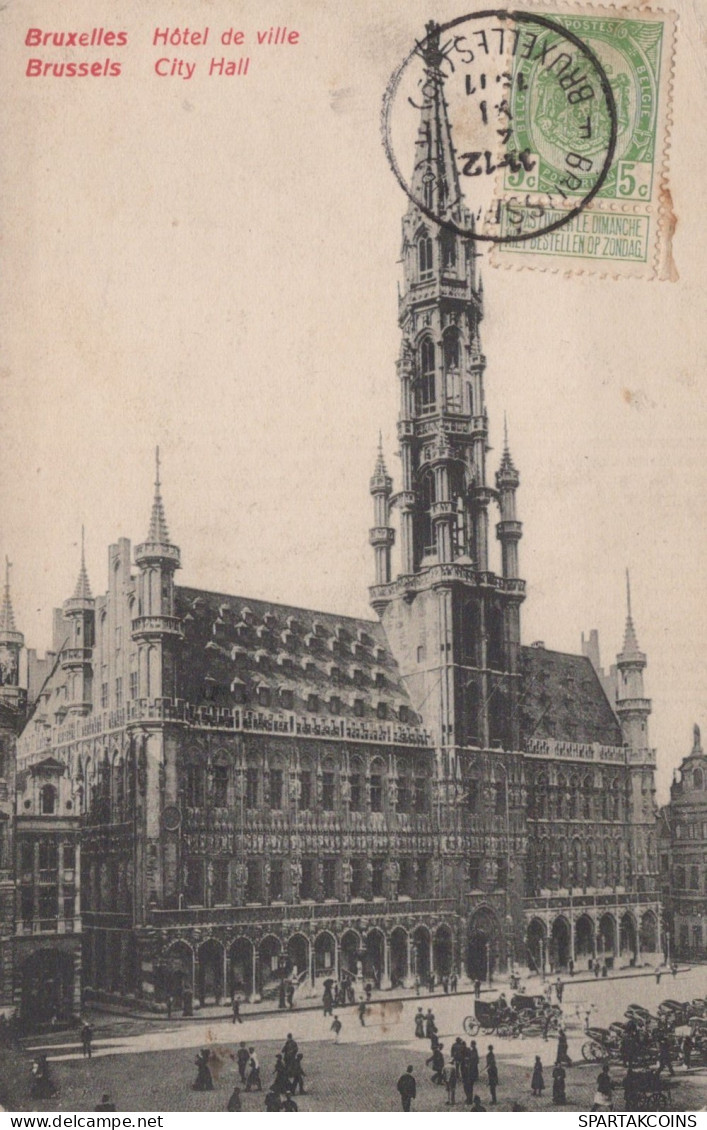 BELGIUM BRUSSELS Postcard CPA #PAD637.GB - Bruselas (Ciudad)