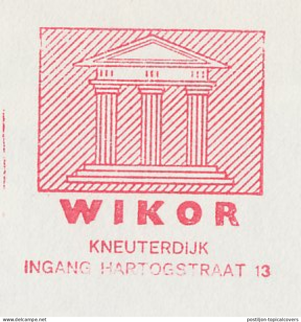 Meter Cover Netherlands 1967 Building - Temple - Other & Unclassified