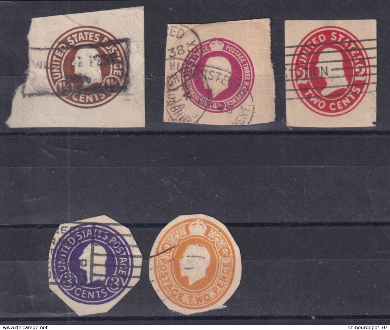 Timbres    Etats-Unis - Other & Unclassified