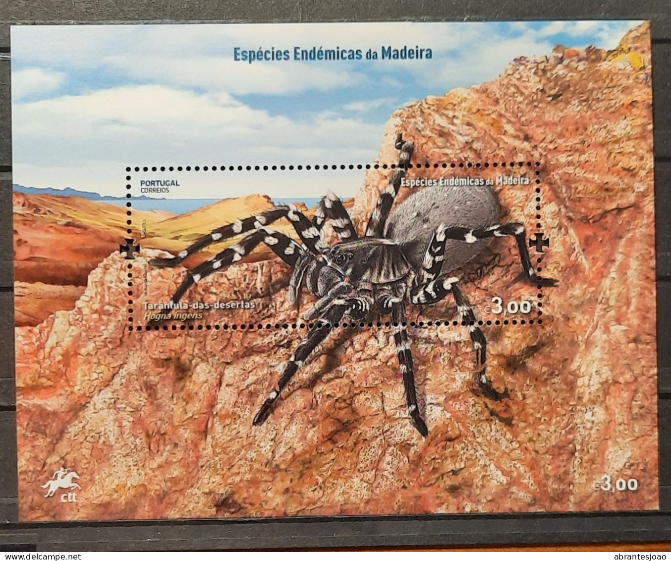 2023 - Portugal - MNH - Endemic Species In Madeira - Block Of 1 Stamp - Ongebruikt