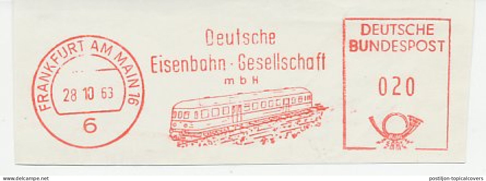Meter Cut Germany 1963 Train - Trains