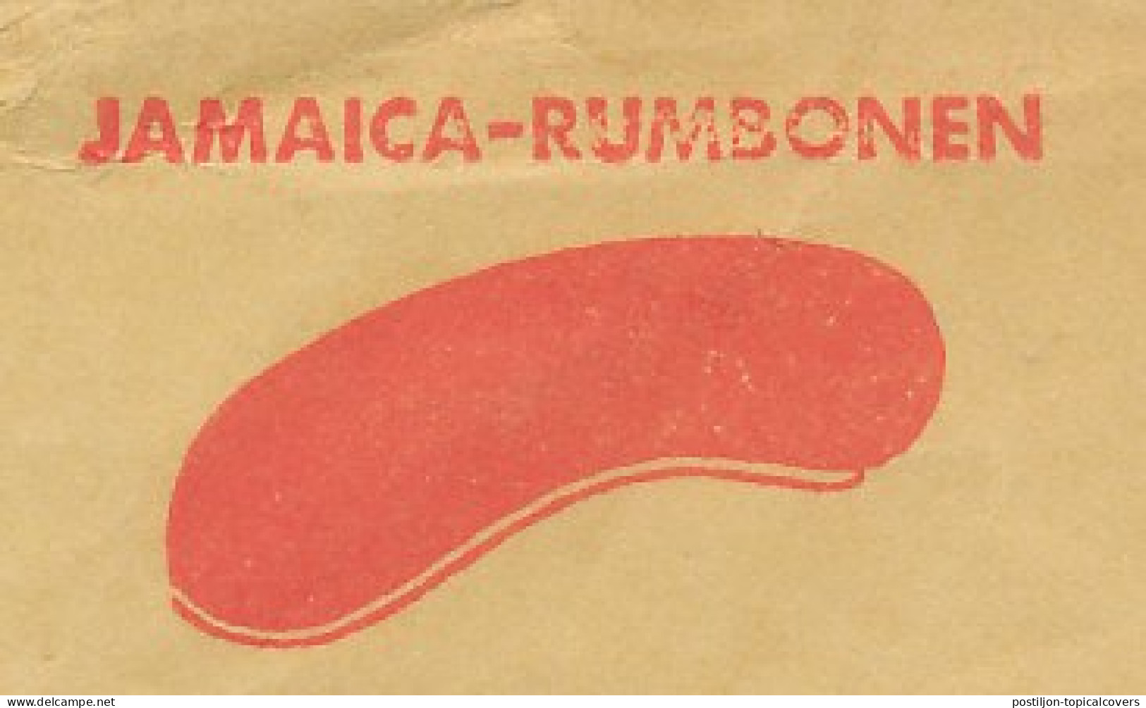 Meter Cut Netherlands 1966 Rum Bean - Chocolate With Jamaica Rum - Alimentación