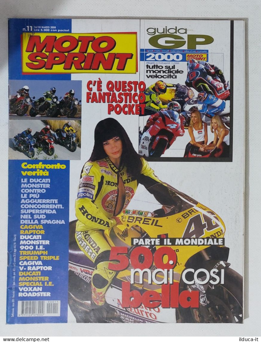 34968 Motosprint A. XXV N. 11 2000 - Ducati Monster - Cagiva Raptor - Engines