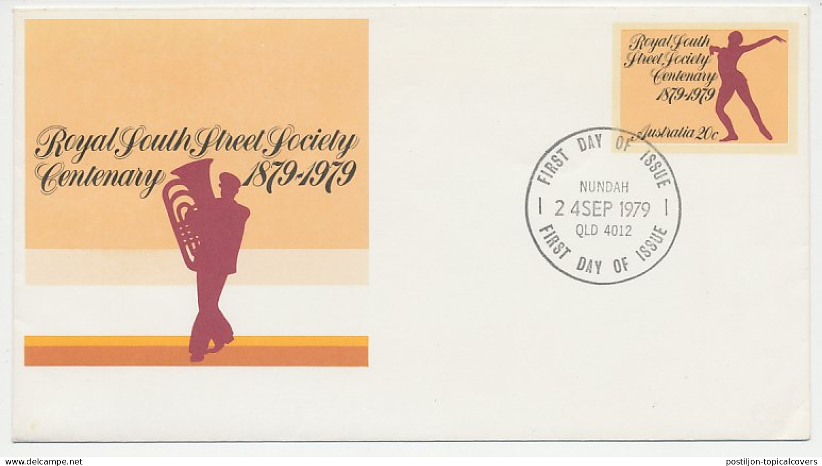 Postal Stationery Australia 1979  - Music