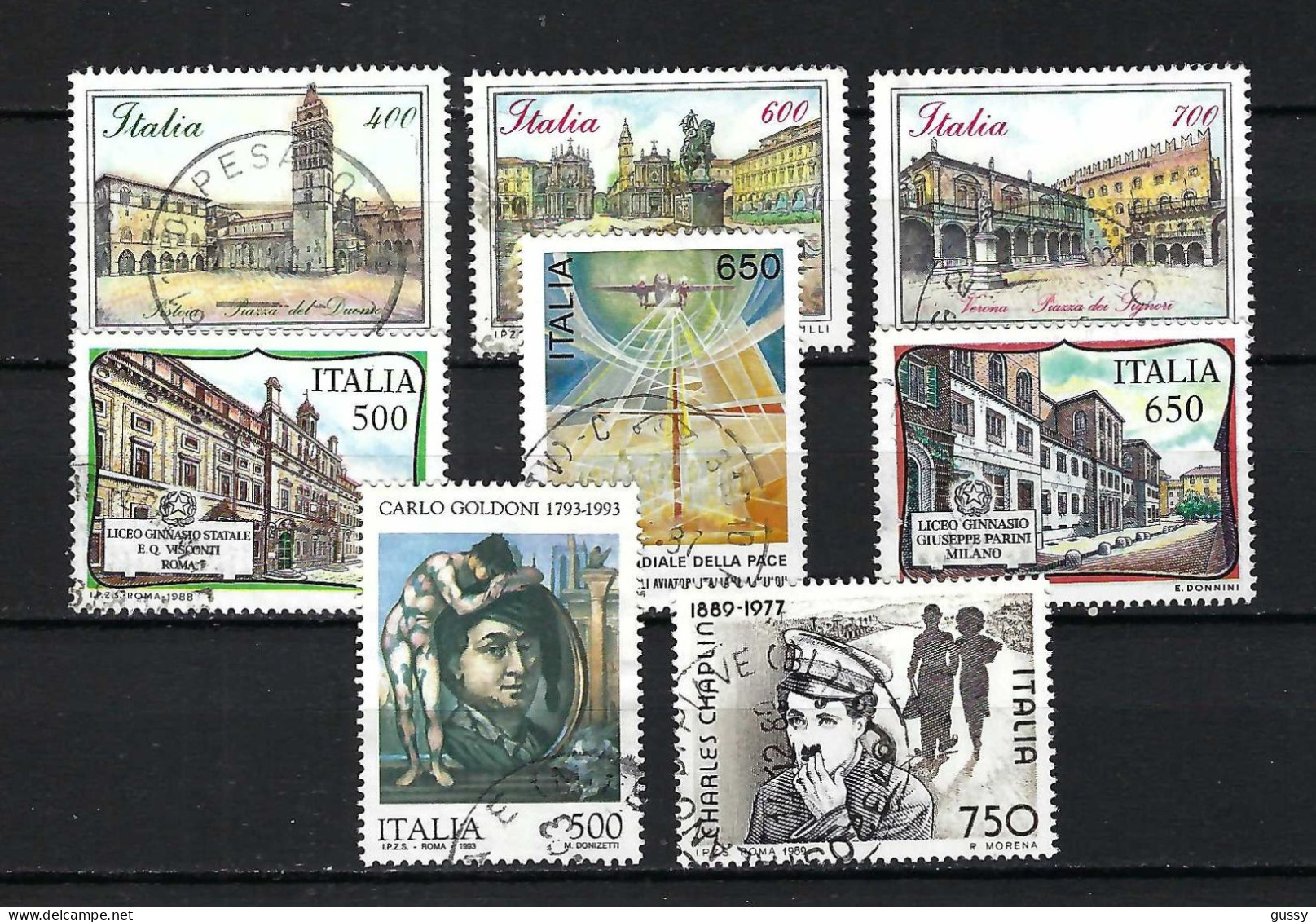 ITALIE Ca. 1990: Lot D' Obl. - 1981-90: Usados