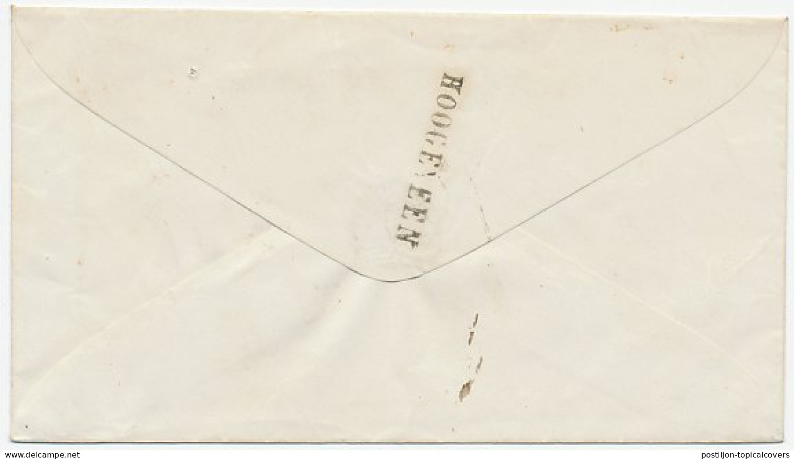 Naamstempel Hoogeveen 1854 - Brieven En Documenten
