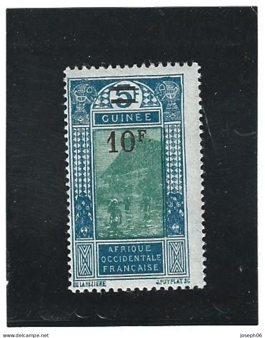 GUINEE   1924 - 27   Y.T. N° 105  NEUF* - Neufs