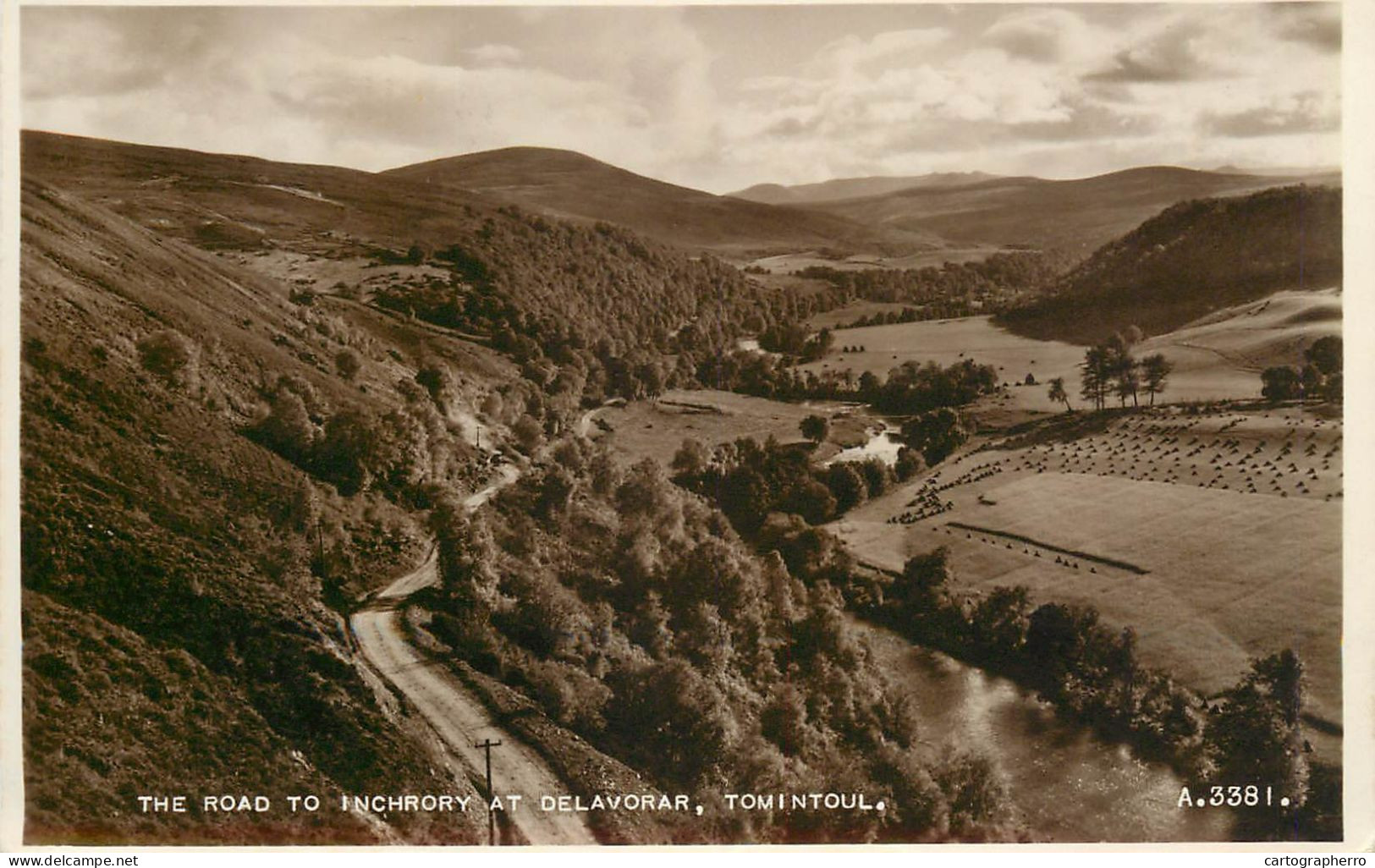 Scotland Tomitoul Road From Inchrory To Delavorar - Autres & Non Classés