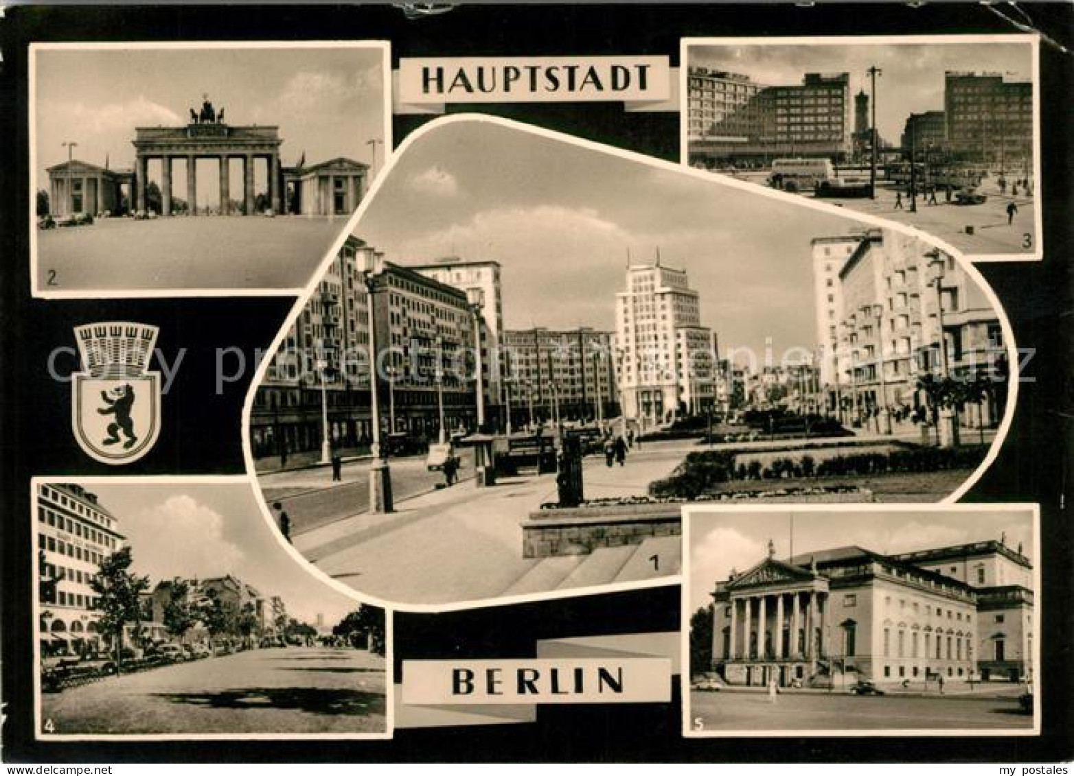 73099914 Berlin Stalinallee Brandenburger Tor Alexanderplatz Unter Den Linden Be - Andere & Zonder Classificatie