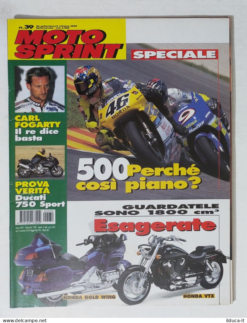 34991 Motosprint A. XXV N. 39 2000 - Valentino Rossi - Engines