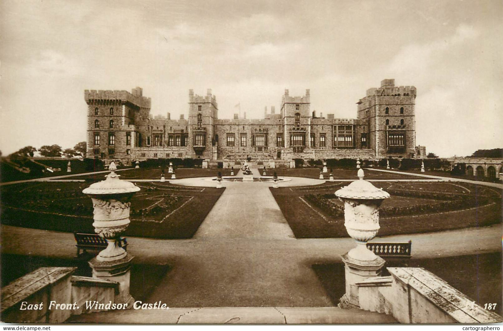 England Windsor Castle East Front - Windsor Castle