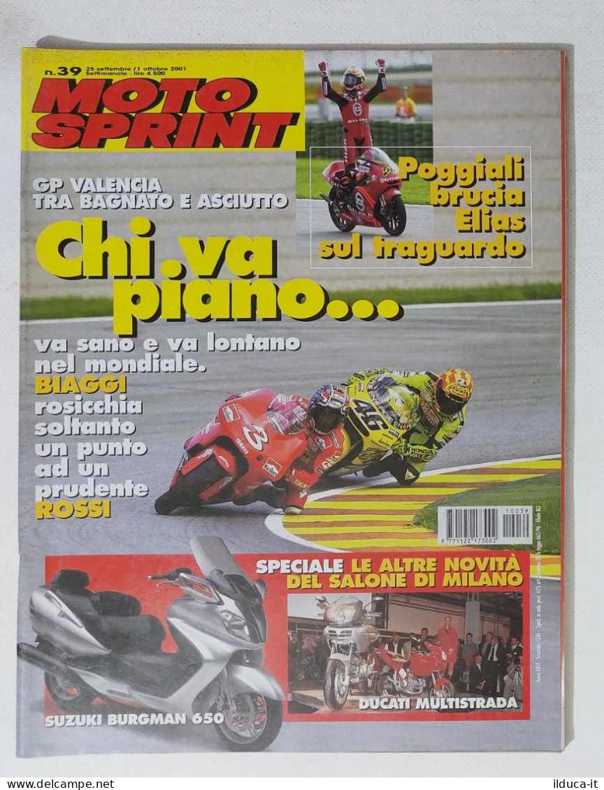 35007 Motosprint A. XXVI N. 39 2001 - Ducati Multistrada GP Valencia - Moteurs