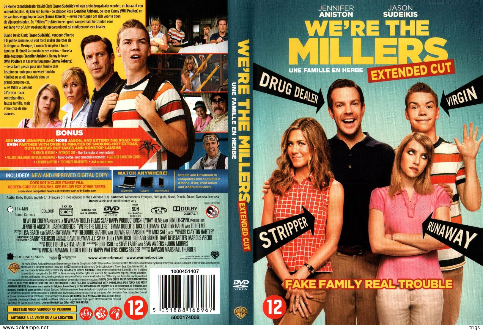 DVD - We're The Millers - Comedy