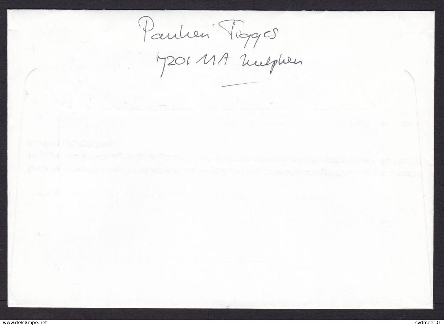 Netherlands: Stationery Cover, TPG Post (minor Stain) - Brieven En Documenten