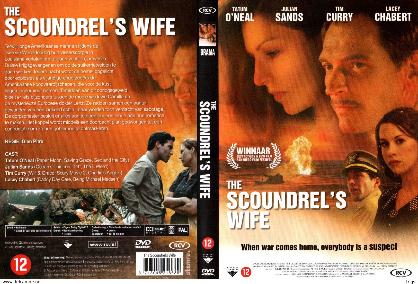 DVD - The Scoundrel's Wife - Drama