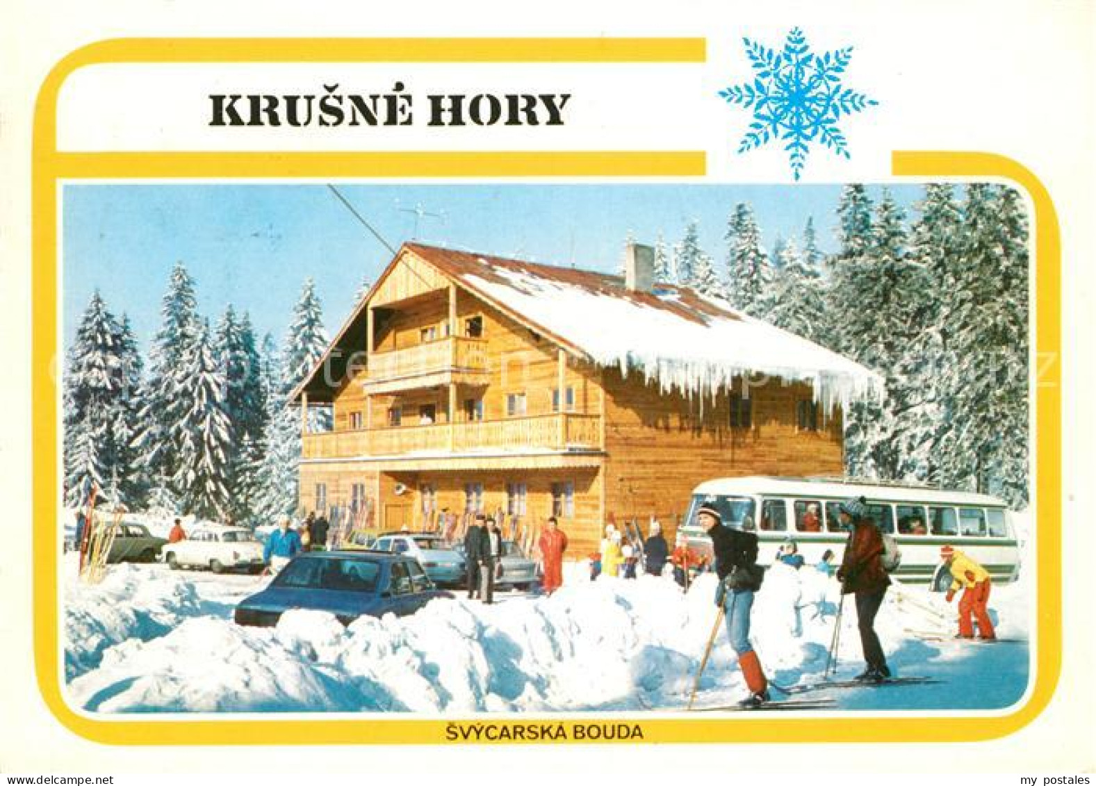 73099374 Krusne Hory Svycarska Bouda Pod Plesivcem Krusne Hory - Czech Republic
