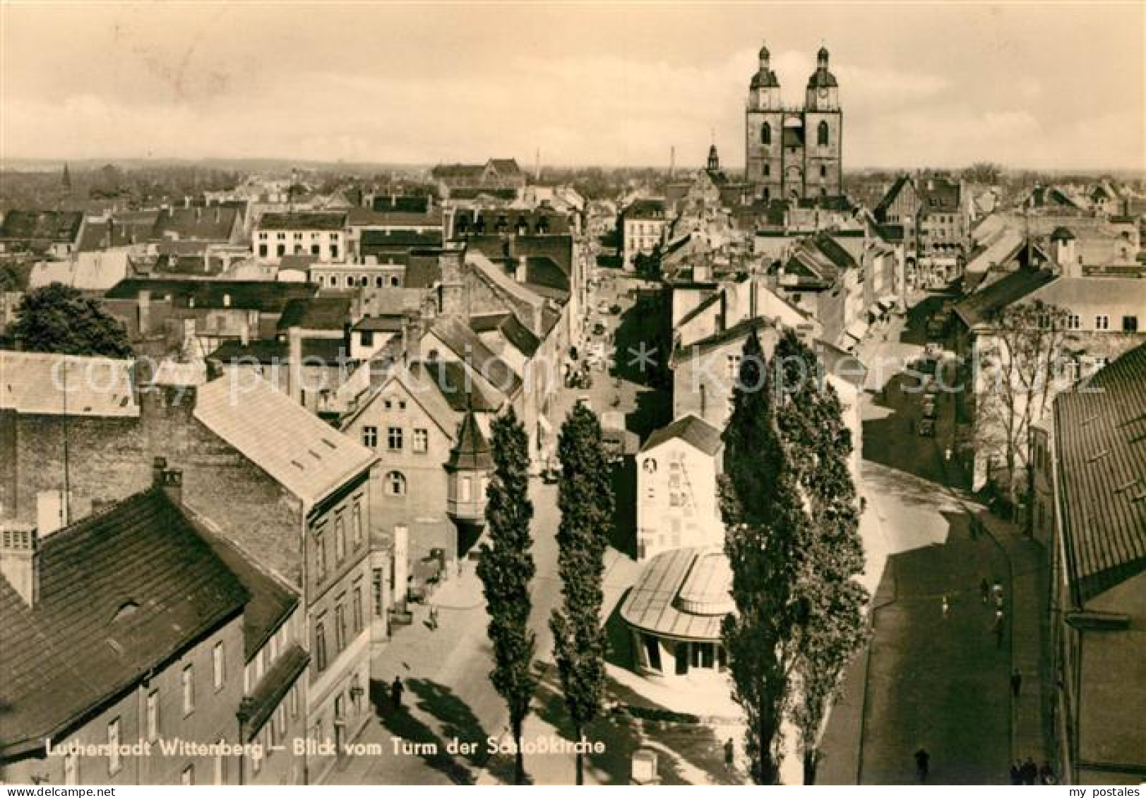 73099346 Wittenberg Lutherstadt Turm Schlosskirche Wittenberg Lutherstadt - Wittenberg