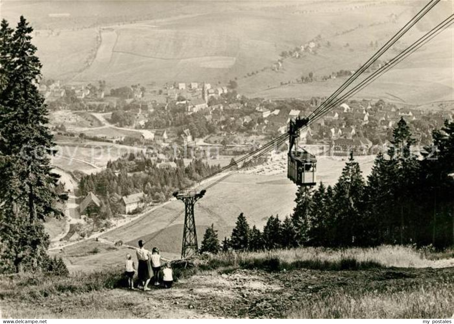 73099318 Oberwiesenthal Erzgebirge Panorama Blick Vom Fichtelberg Oberwiesenthal - Oberwiesenthal