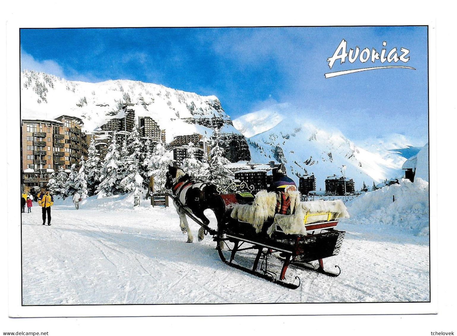 (74). Morzine Avoriaz 1981 Renes Attelage & Gorge De La Dranse Morzine 1949 & (2)  & (3) & E 6731 - Morzine