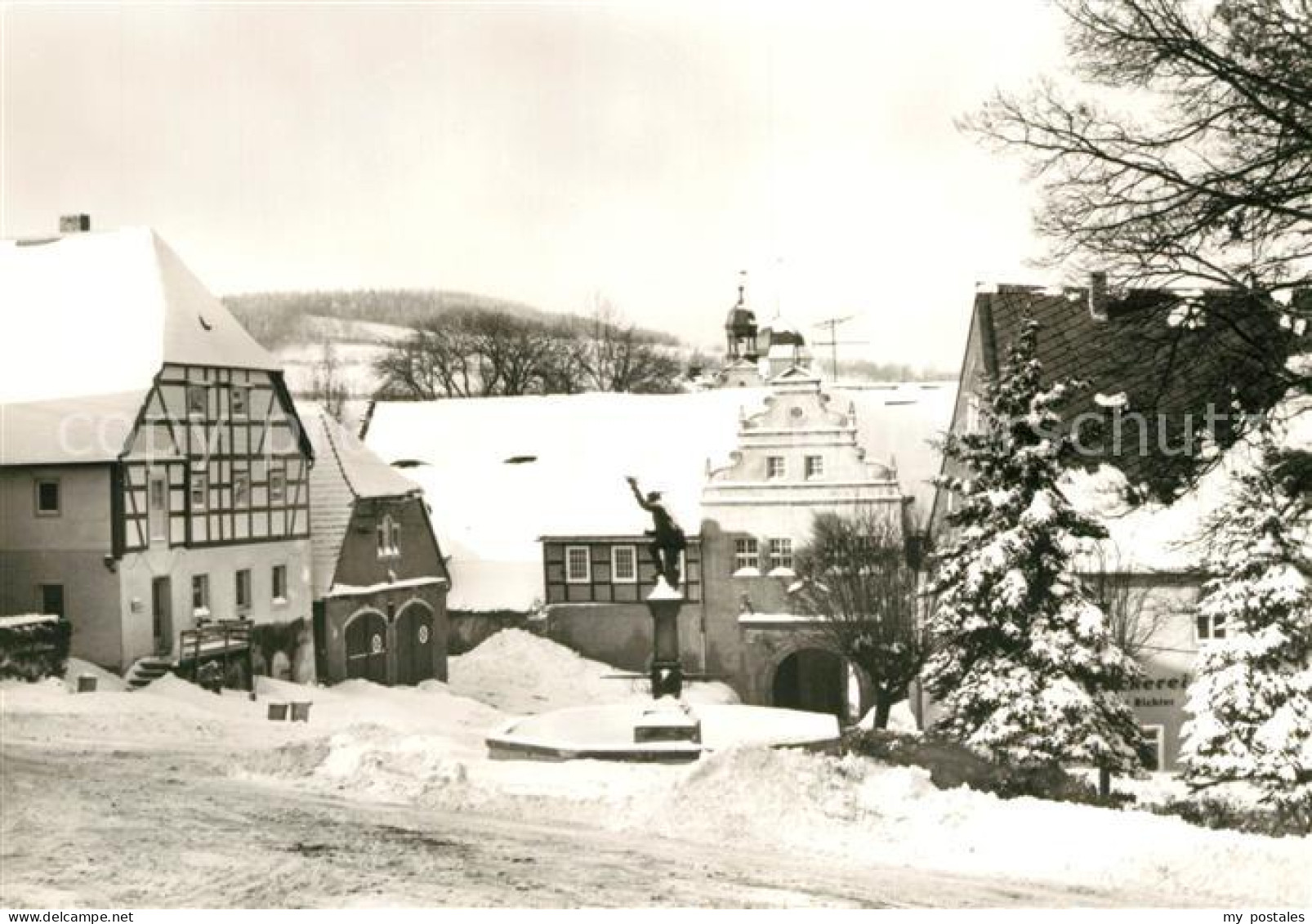 73099286 Lauenstein Erzgebirge Markt Lauenstein Erzgebirge - Geising