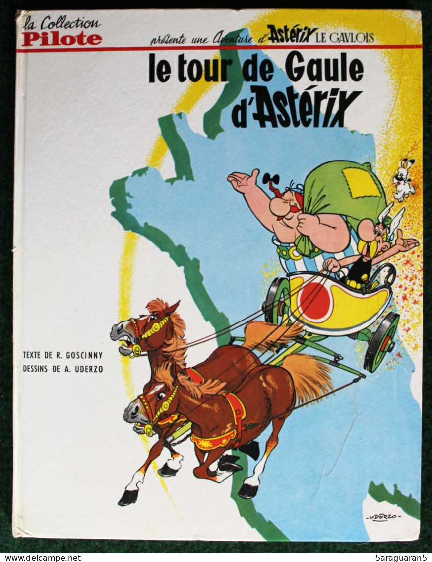 BD ASTERIX - 5 - Le Tour De Gaule D'Astérix - EO 1965 Collection Pilote - Astérix