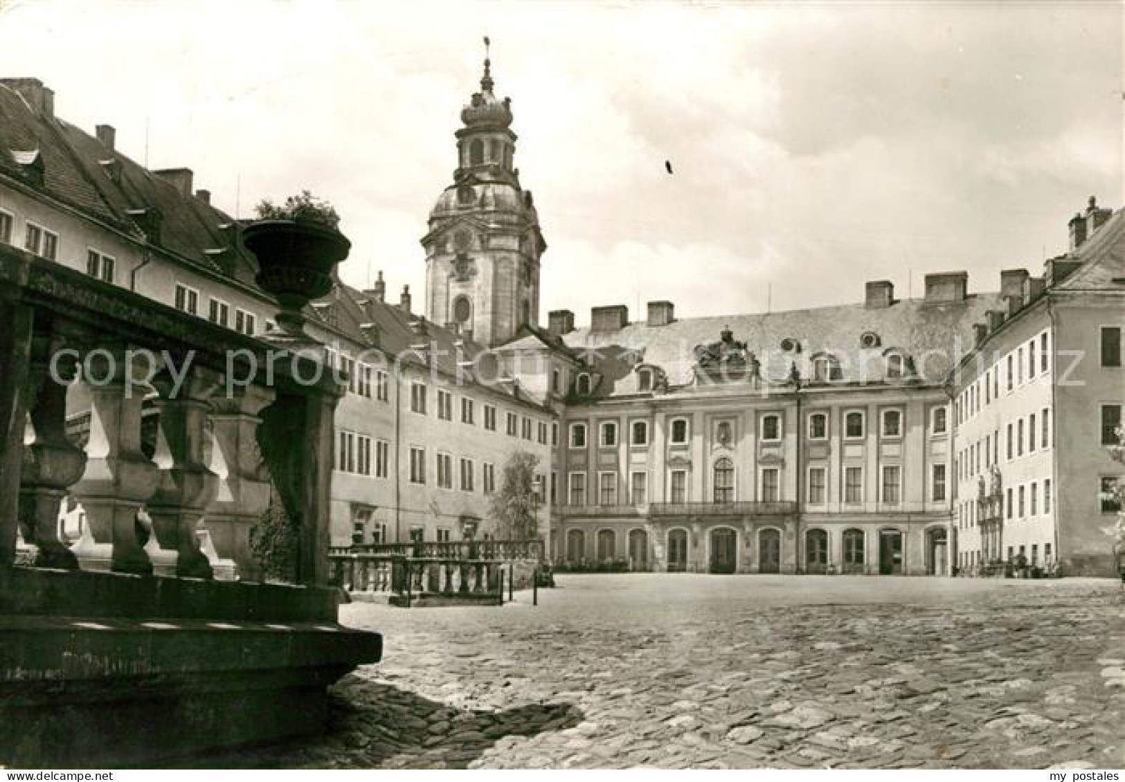 73099228 Rudolstadt Schlosshof Heidecksburg Rudolstadt - Rudolstadt