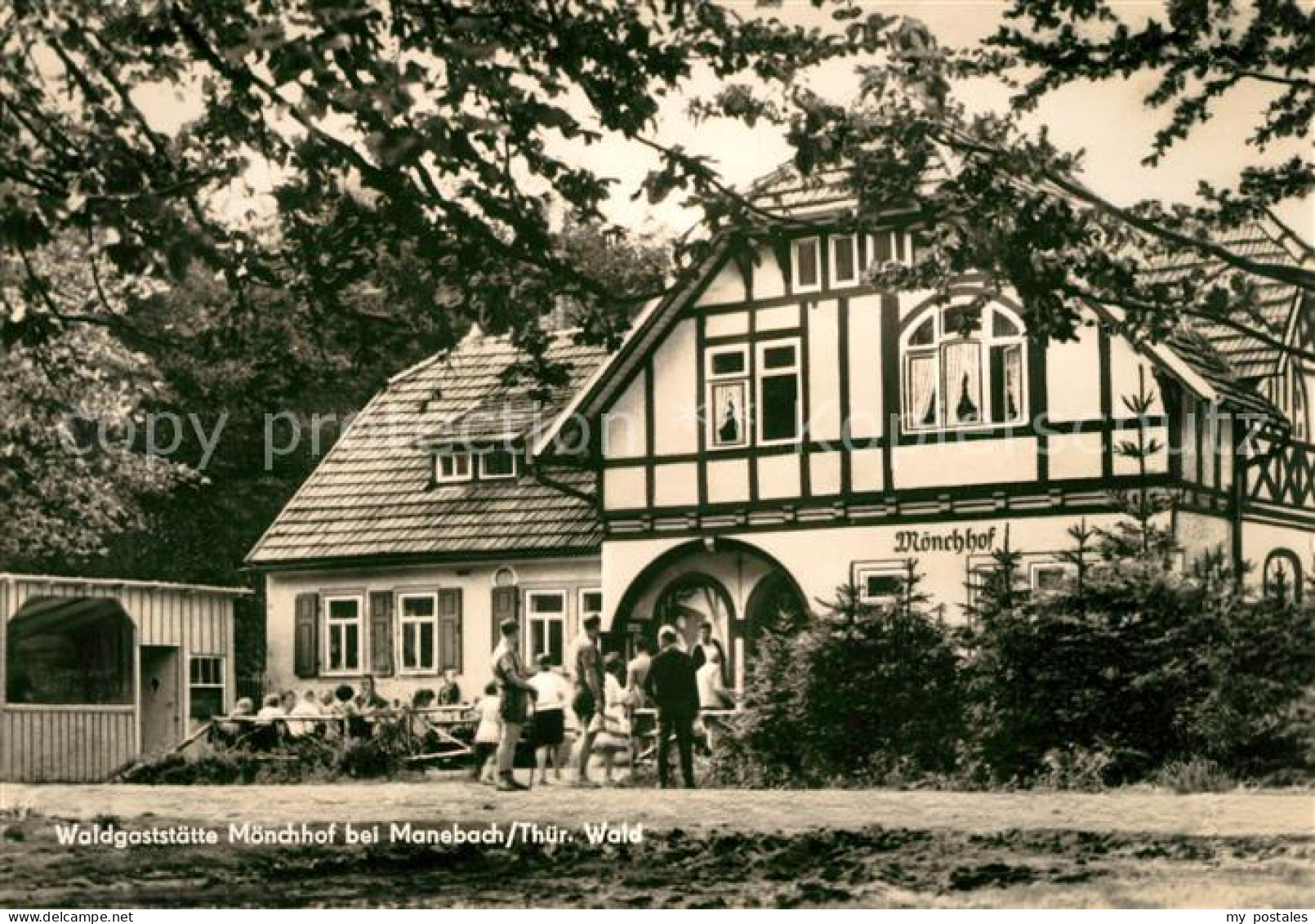 73099167 Manebach Waldgaststaette Moenchhof Manebach - Ilmenau