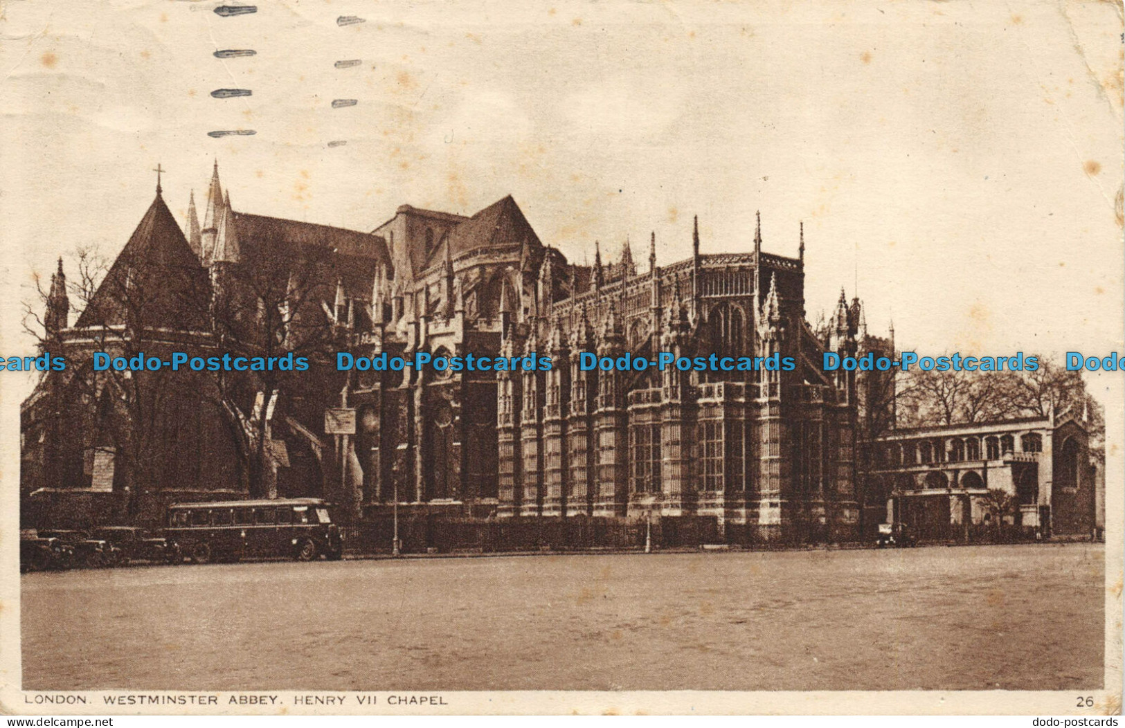 R062774 London. Westminster Abbey. Henry VII Chapel. Photochrom. No 26. 1945 - Andere & Zonder Classificatie