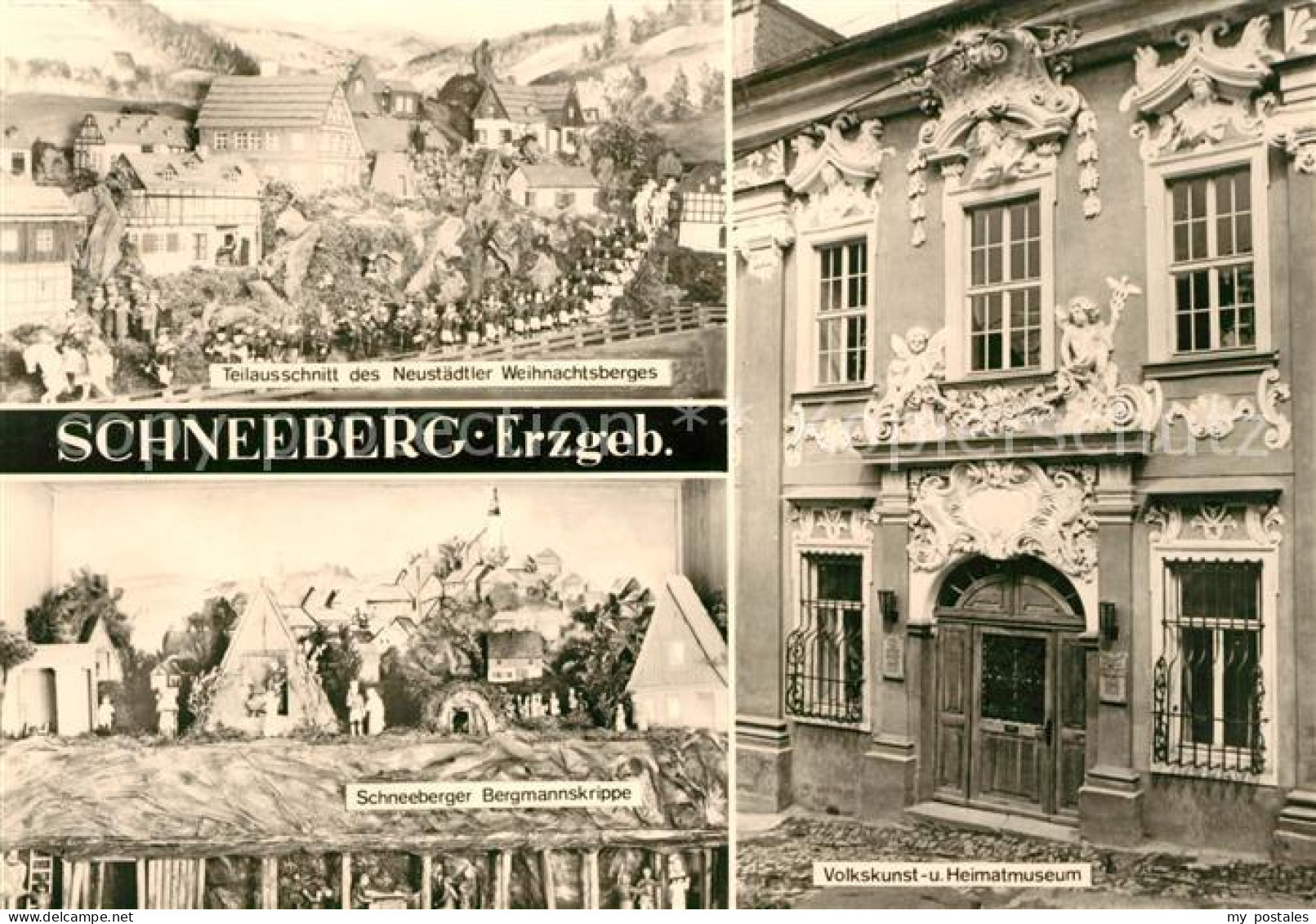 73099093 Schneeberg Erzgebirge Heimatmuseum Bergmannkrippe Schneeberg Erzgebirge - Sonstige & Ohne Zuordnung