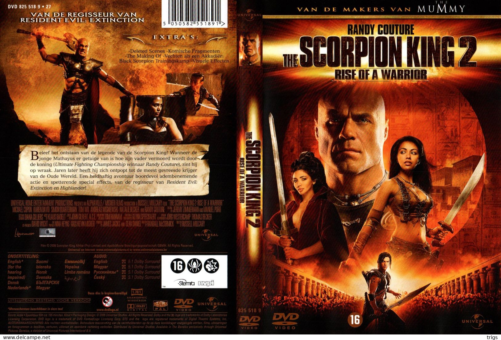 DVD - The Scorpion King 2: Rise Of A Warrior - Acción, Aventura