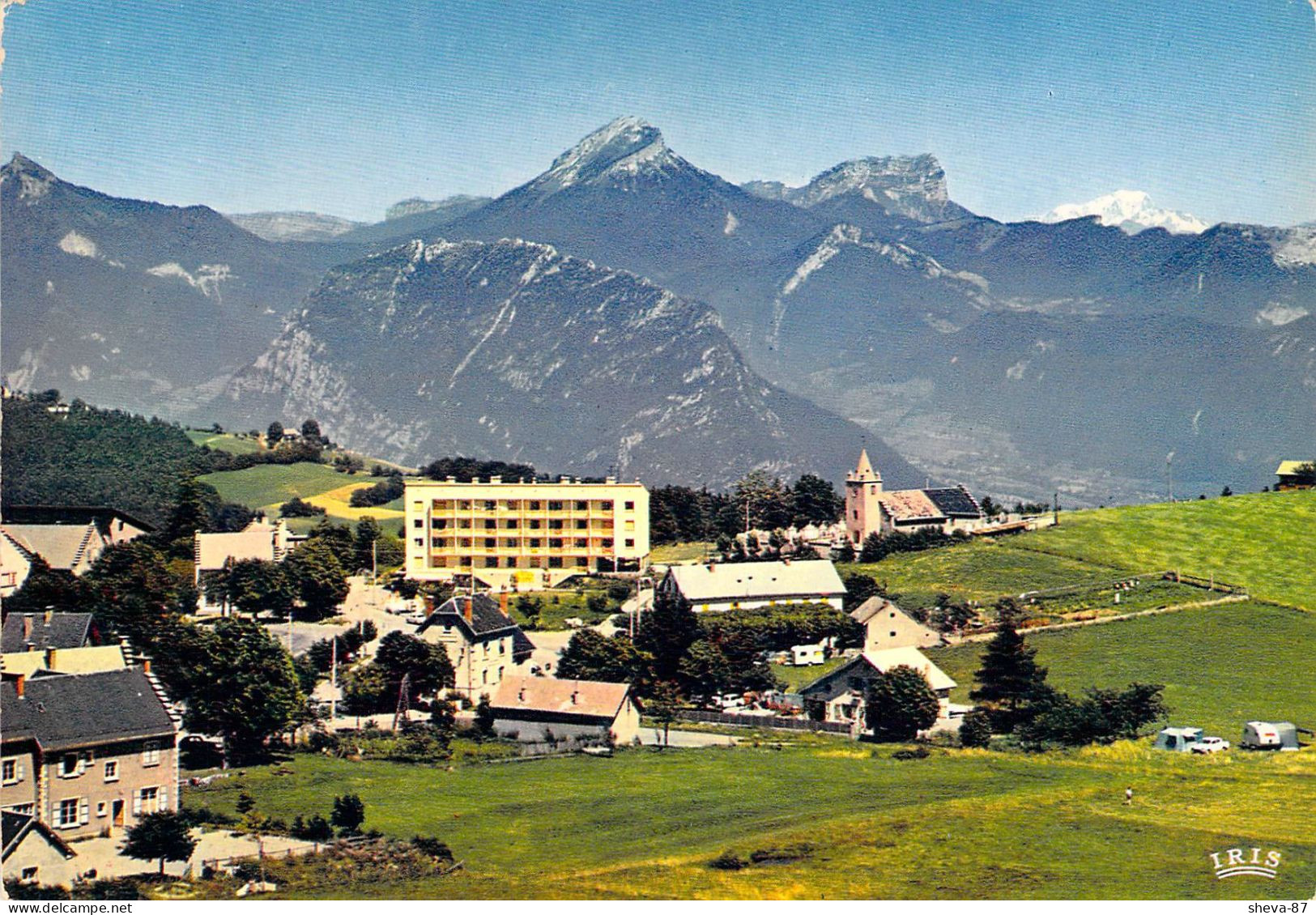 38 - Saint Nizier Du Moucherotte - Vue Générale Et Le Mont Blanc - Autres & Non Classés