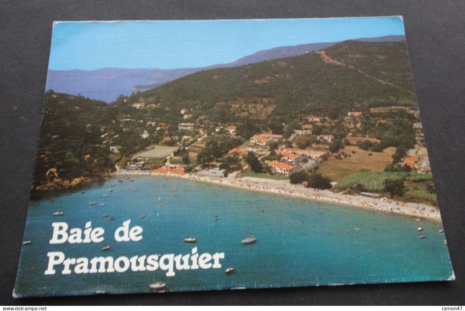 Baie De Pramousquier - Vue Aérienne De La Plage - S.I.R.A. Chrome - Les Editions Aris - Toulon