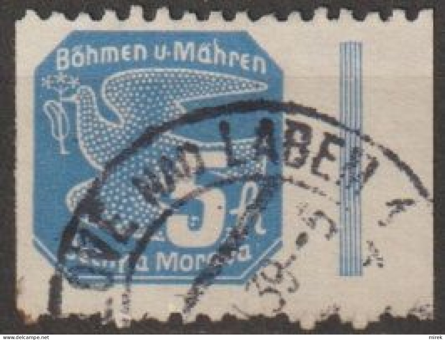 072/ Pof. NV 2, Privat Perforation 10 3/4 - Unused Stamps